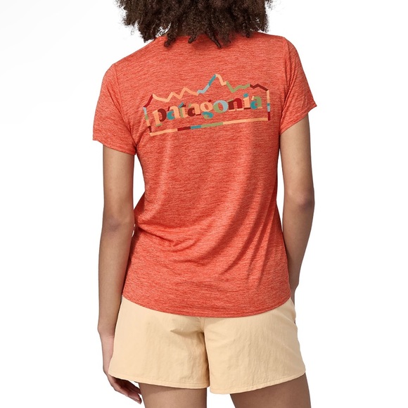 NWT Patagonia Women's Capilene Cool Daily Graphic T-Shirt. Size XS. - Picture 4 of 7
